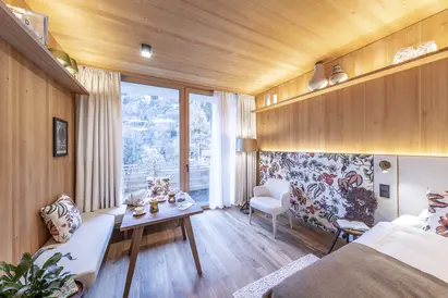 Gute Stube Bellis, 27m²-37m², Schlafzimmer mit Sitzecke, Green Spa Hotel MalisGarten Gute Stube Bellis, 27m²-37m², Schlafzimmer mit Sitzecke, Green Spa Hotel MalisGarten